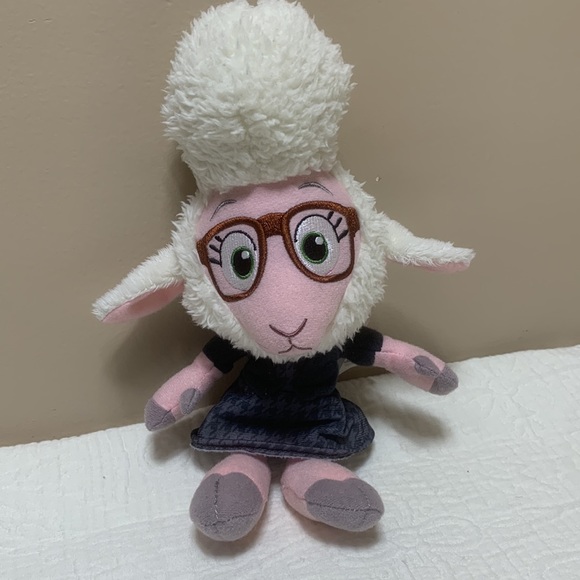 9” Zootopia Assistant Mayor Dawn Bellwether Plush by Toby - Picture 11 of 12